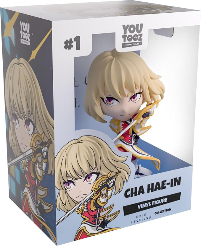 Youtooz Cha Hae-in 4.5 Inch Vinyl Figure, Solo Leveling Cha Hae-in Collectible by Youtooz