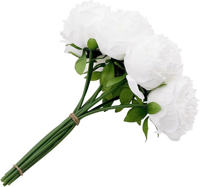 U'Artlines Artificial Peony Silk Flower - Image 4