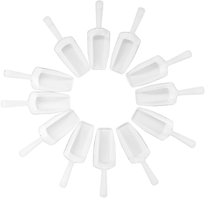 Super Z Outlet 5.5" Mini Acrylic Plastic Kitchen Scoops - Image 6