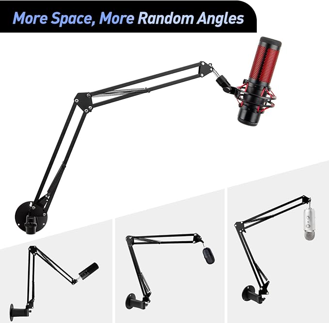 Microphone Wall Mount Boom Arm - Image 2