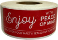 Angel's Peel Lounge Tamper Proof Stickers Roll — Tamper Evident Stickers by AngelsPeelLounge