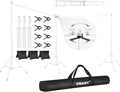 EMART Backdrop Stand, 20x7ft Large Adjustable Background Support System by EMART
