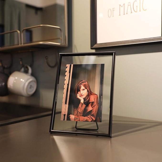 Black Floating Frame with Romantic Heart, - Image 8