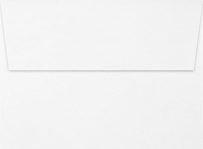LUXPaper A7 Invitation Envelopes | Peel & Press | 5 1/4" x 7 1/4" | White | - Image 2