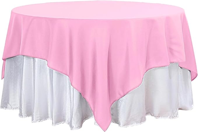 Efavormart 90" Square Polyester Table Overlay - Image 7