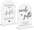 2Pcs Sign Our Bible Wedding Sign Cards and Gifts Signs by Unknown