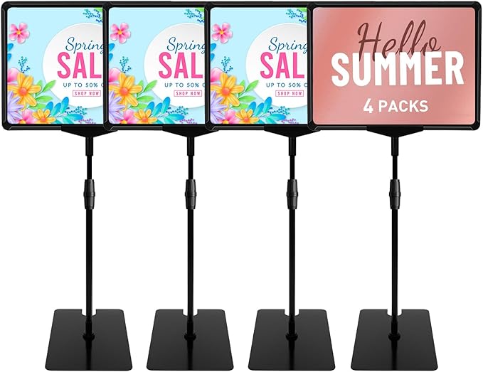 Sign Holder Stand 8.5 x 11, Sign Stand by GERTSOUND