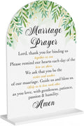 Marriage Prayer Sign, Wedding Engagement Bridal Shower Christian Religious Decor by AASRR