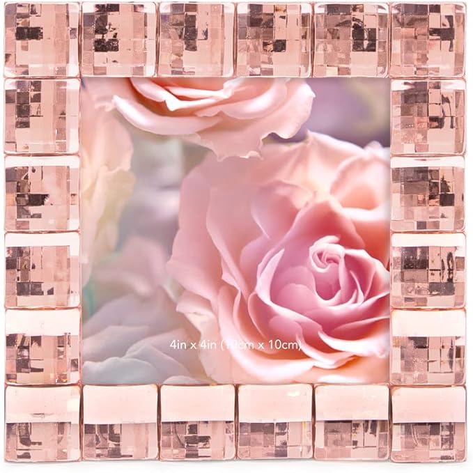 Isaac Jacobs Decorative Sparkling Jewel Picture Frame, Photo Display & Home - Image 2