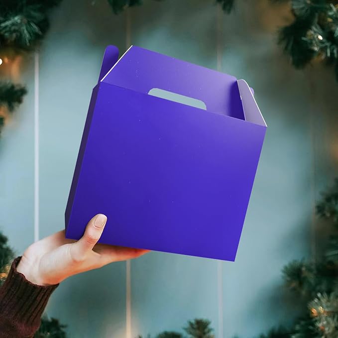 XAGLVV 24Pack Dark Blue Gable Boxes - Image 5