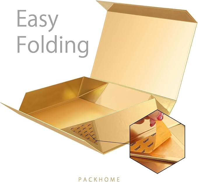 PACKHOME 6 Extra Large Gift Boxes 17.5x11.3x4.3 Inches, Sturdy Shirt Boxes - Image 4