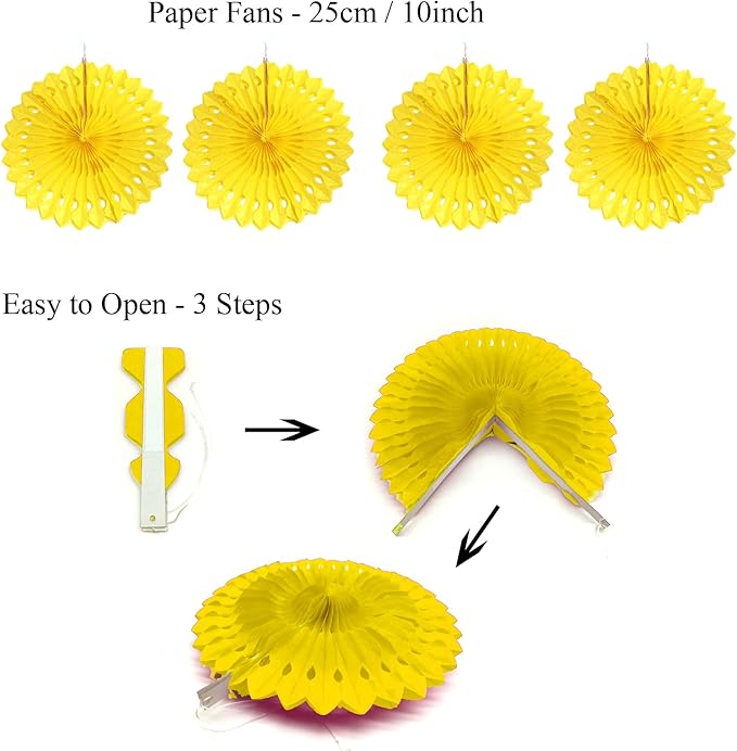 ZERODECO Party Decoration, Garlands String Polka Dot and Triangle Bunting Flags - Image 3