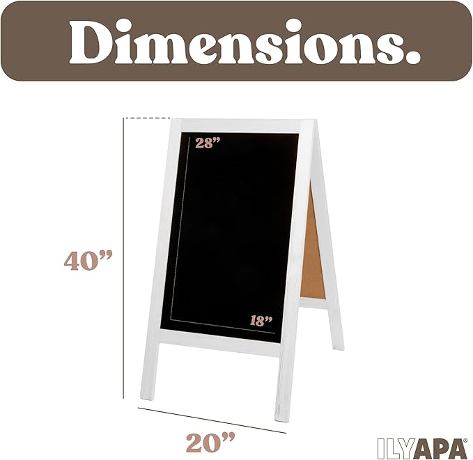 Ilyapa Wooden A-Frame Sign - Image 2