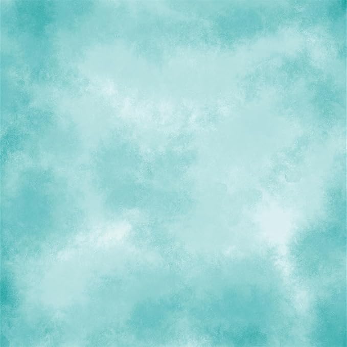 10x10ft Aqua Abstract Solid Photography Backdrops Gradient Portrait Photo Booth - Image 2