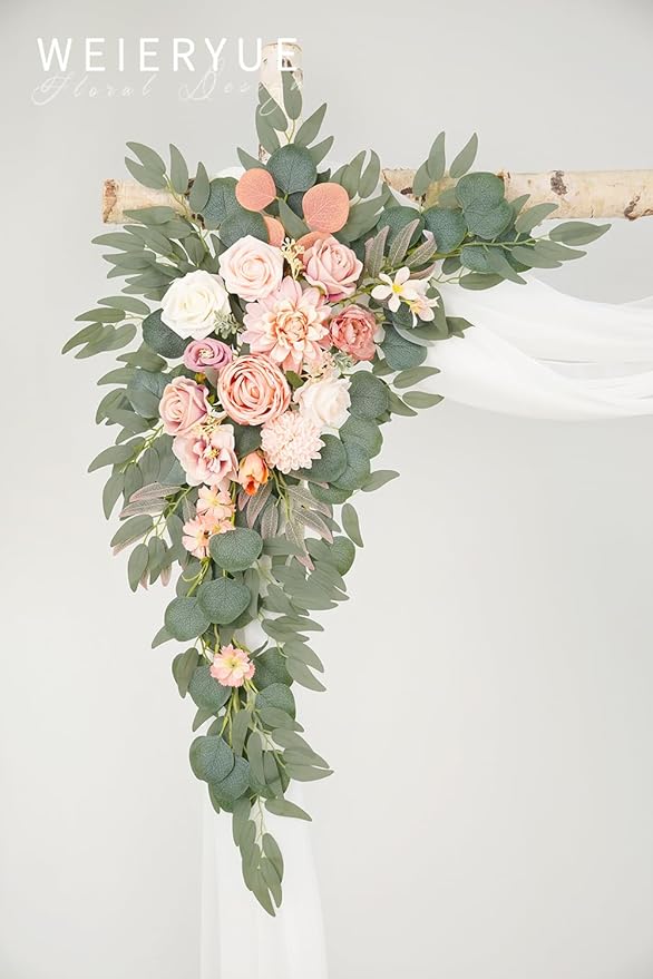 Artificial Wedding Arch Flowers Kit - Image 3