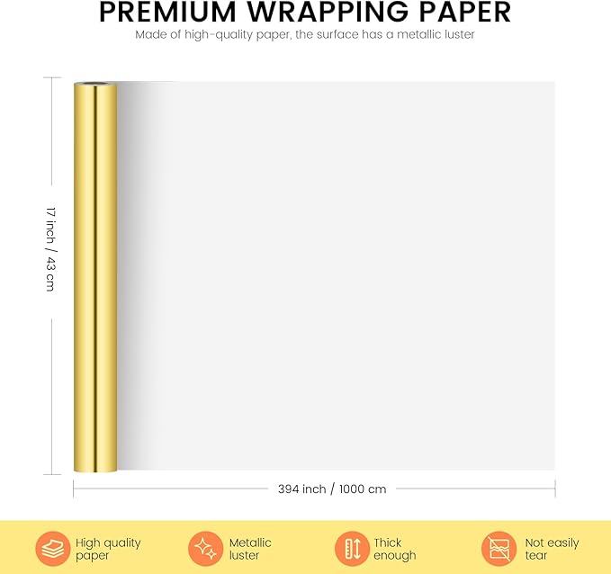 KMER LIFE Metallic Wrapping Roll - Image 2