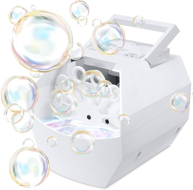 Theefun Bubble Machine: 500ML Automatic Bubble Blower Max 15000 Bubbles per Min - Image 8