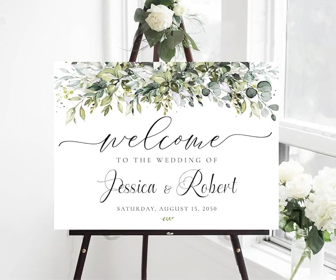 Welcome To Our Wedding Sign, Welcome To Our Wedding Sign - Image 2