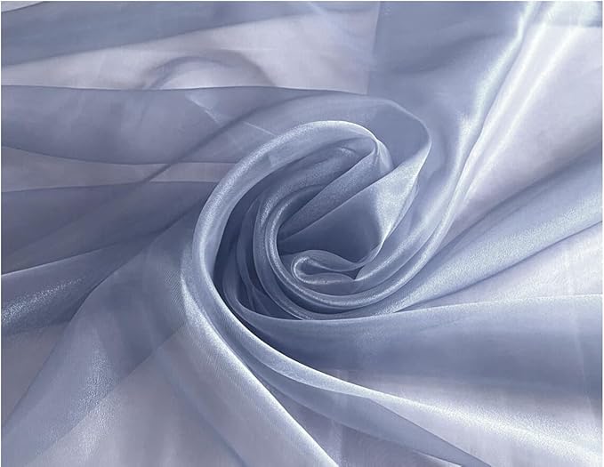 MDS Pack of 100 PCS Organza Chair Sashes Wider Dining Chair Bows Ribbon Tie Back by MDS