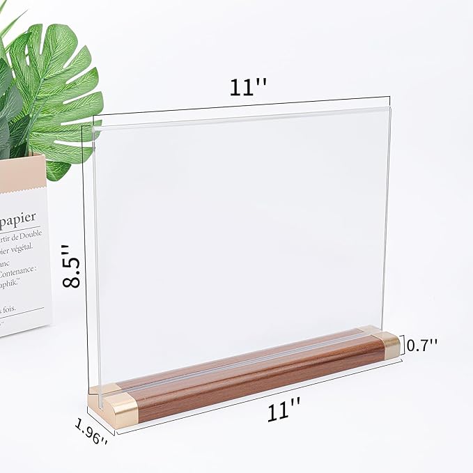 Acrylic Sign Holder 8.5 x 11 - Image 6