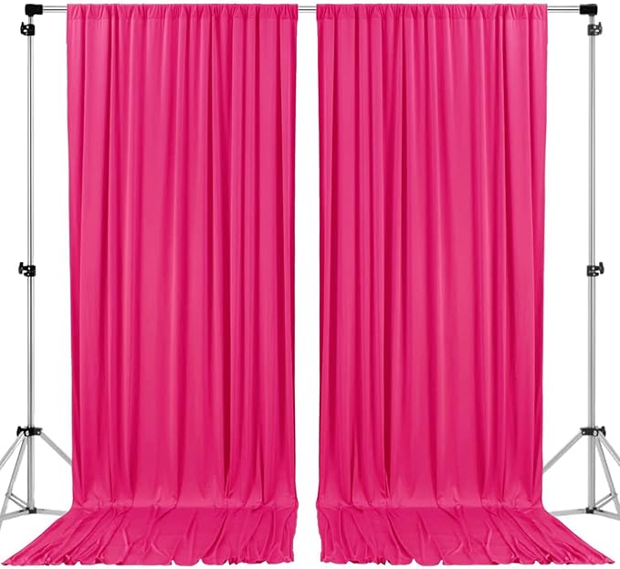 AK TRADING CO. 10 feet x 8 feet IFR Polyester Backdrop Drapes Curtains Panels by Fabrics%7CEventDecor%7CCrafts%7CUpholsteryFoam