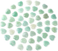 Gerrii 50 Pcs Heart Healing Stone Bulk Quartz Heart Inspirational Stones Gift by Gerrii