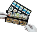 Philatelic Display Black Card Stamp Cover Stamp Collection Stamp Storage by Unknown