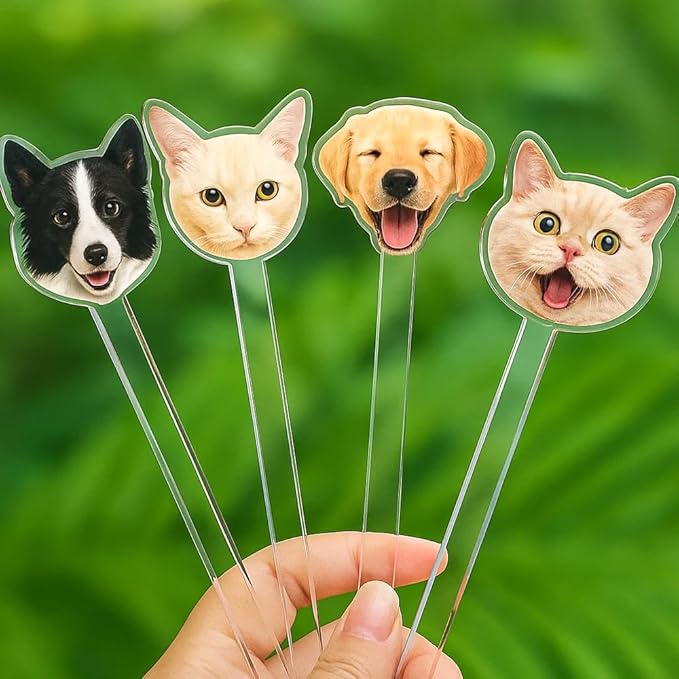 Personalized 50 pcs Double-Sided Wedding Pet Stir Sticks, Custom - Image 2