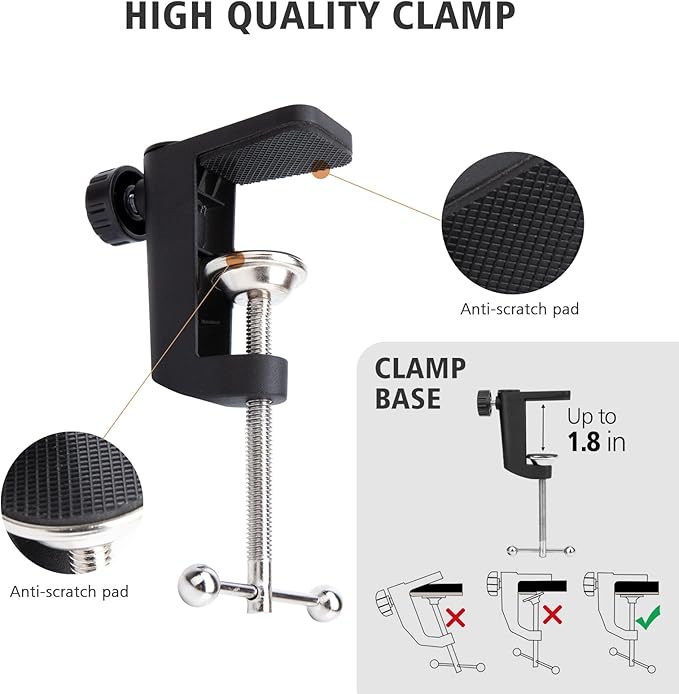 SUNMON HyperX QuadCast Boom Arm - Image 5