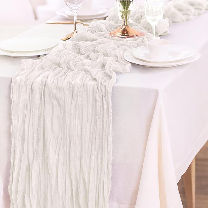 Cheesecloth Table Runner 10FT - Image 3