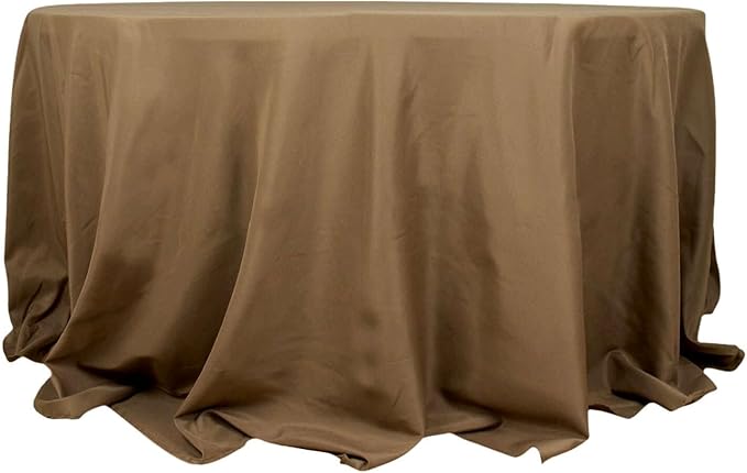 Efavormart Round Tablecloth, 132 Inch Stain & Wrinkle Resistant Washable Table - Image 7