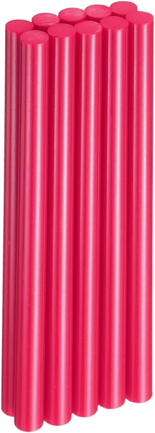 HARFINGTON 10pcs Hot Glue Sticks 0.43" Dia x 7.87" Long EVA Mini Hot Melt by HARFINGTON