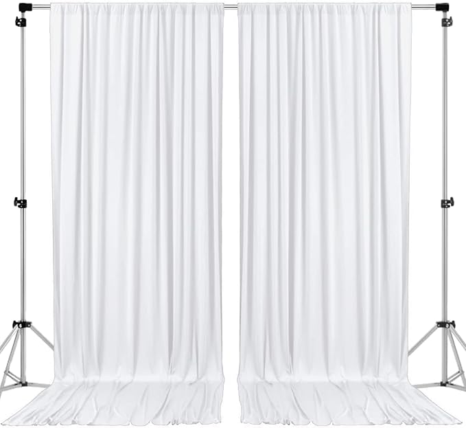 AK TRADING CO. 10 feet x 8 feet IFR Polyester Backdrop Drapes Curtains Panels by Fabrics%7CEventDecor%7CCrafts%7CUpholsteryFoam