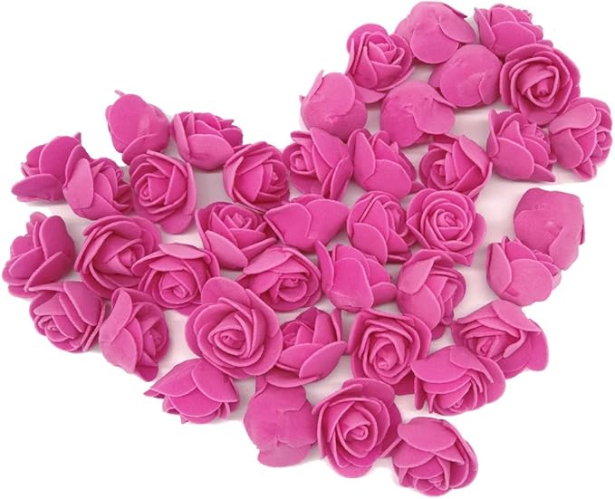 Artificial Flowers 100PCS 3CM Mini Fake Roses - Image 3
