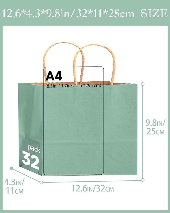 qiqee 100PCS Large Gift Bag - Image 5