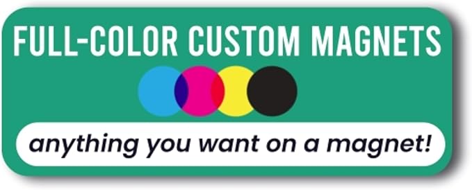 Magnet Me Up Custom 8x3 Inch Rectangle Magnet, Customizable - Image 8