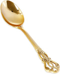 30PCS Gold Plastic Spoons by Joyido