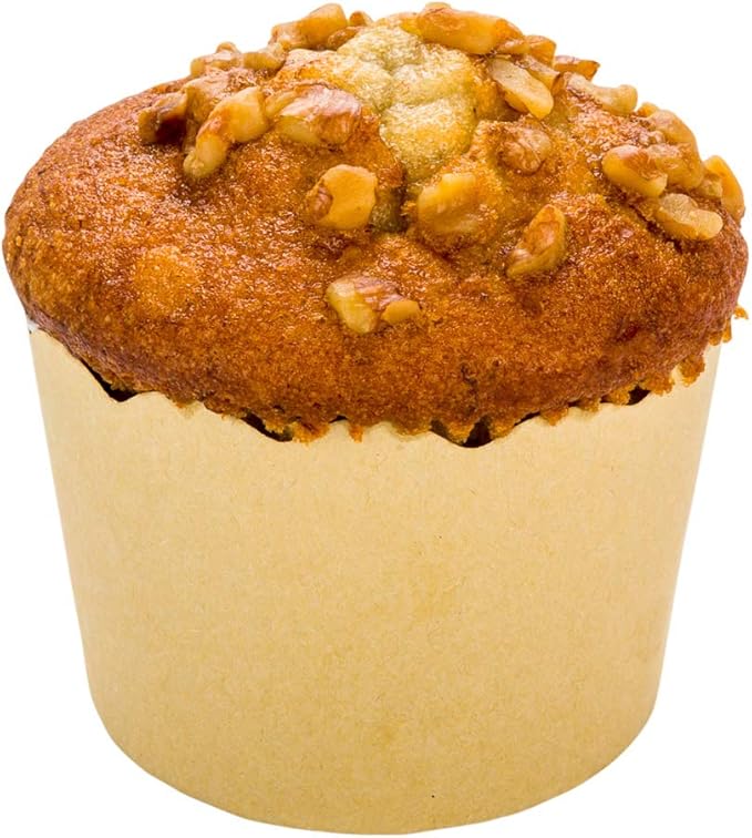 Restaurantware Panificio Premium 6 oz Kraft Paper Classic Baking Cup: Paper by Restaurantware