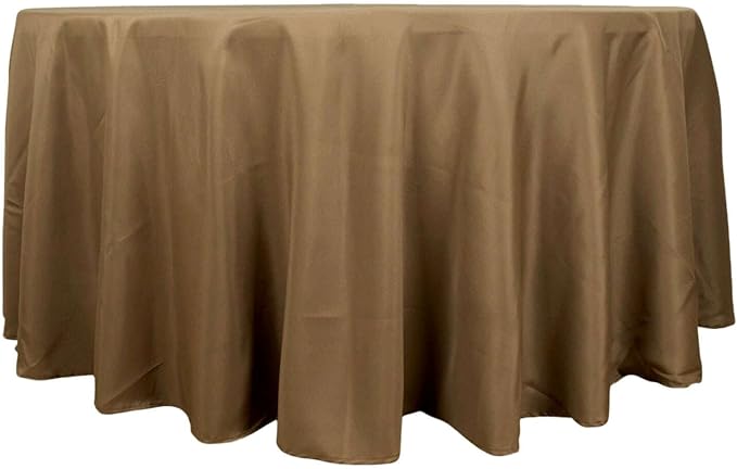 Efavormart Round Tablecloth, 120 Inch Stain & Wrinkle Resistant Washable Table - Image 7