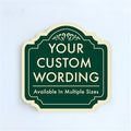 Custom Metal Signs, Personalized Aluminum by SpeedyOrders