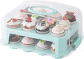 Cupcake Carrier 24 Count, Cupcake Container by ClikKeep