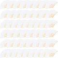 MCEAST 50 Pieces Silk Folding Fan by MCEAST