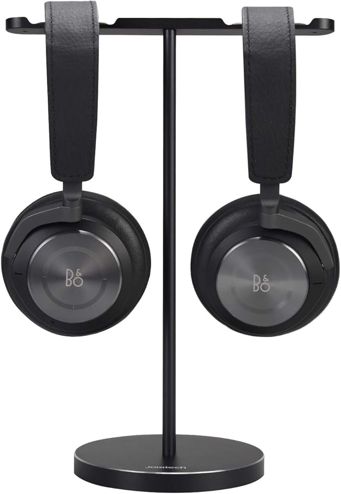 Dual Aluminum Headphones Stand Holder, Showcase Multi Headphones - Image 2