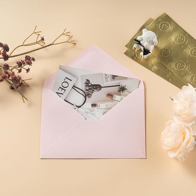 50 Pack Colored A7 Invitation Envelopes 5x7 - Image 7
