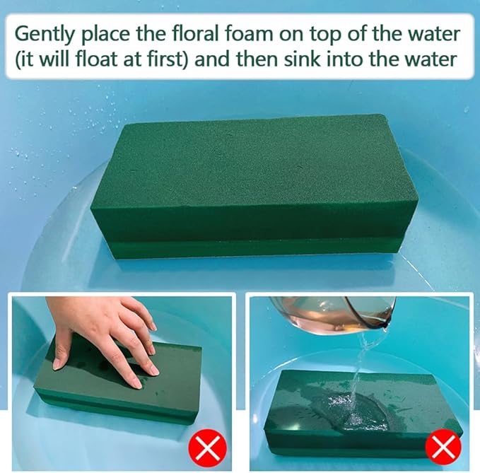 FLORABELS 8 PCS Wet Floral Foam Blocks - Image 9