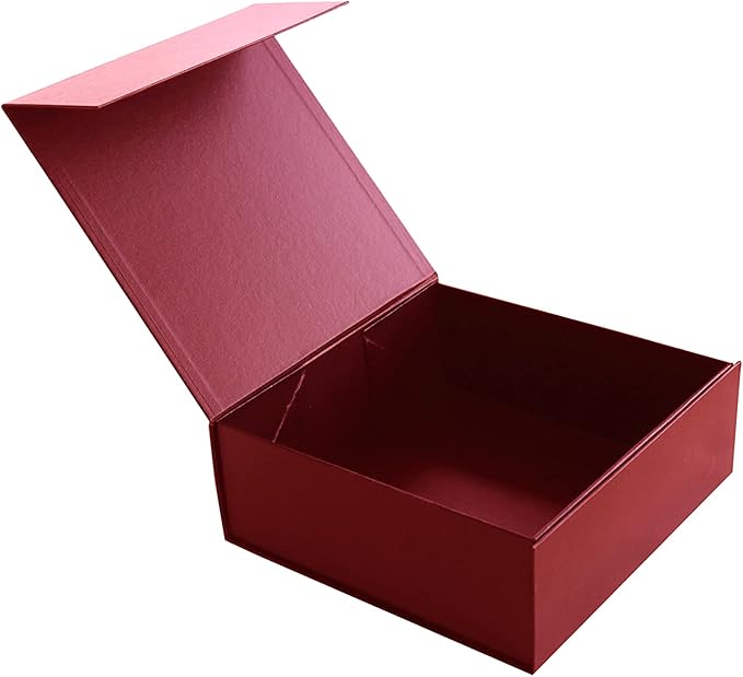 CECOBOX - Gift Boxes with Lids for Presents 6"x6"x2.75" - Matte, Collapsible - Image 2