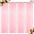 ShinyBeauty Baby Pink Curtains 2FTx8FT 4 Panels Sequin Backdrop Photo Backdrops by ShinyBeauty