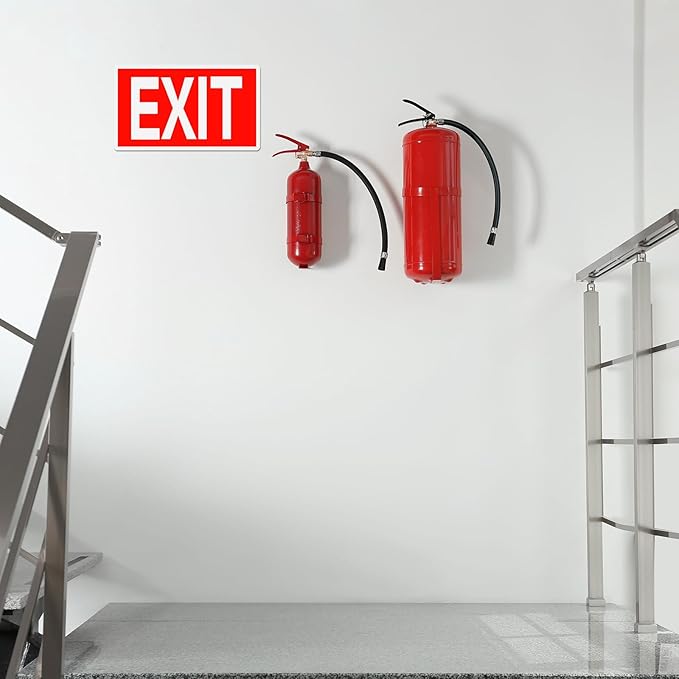 10 Pcs Glow in the Dark Exit Signs - Image 5