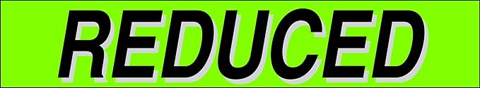 Ez-line Vinyl Windshield Stickers 3 Dozen 15 Inch Chartreuse Slogan Dealership - Image 5