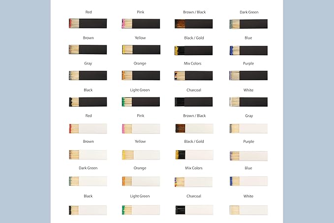 Customizable Funeral Matchboxes – Set of 10 – Memorial Design – Colorful - Image 5
